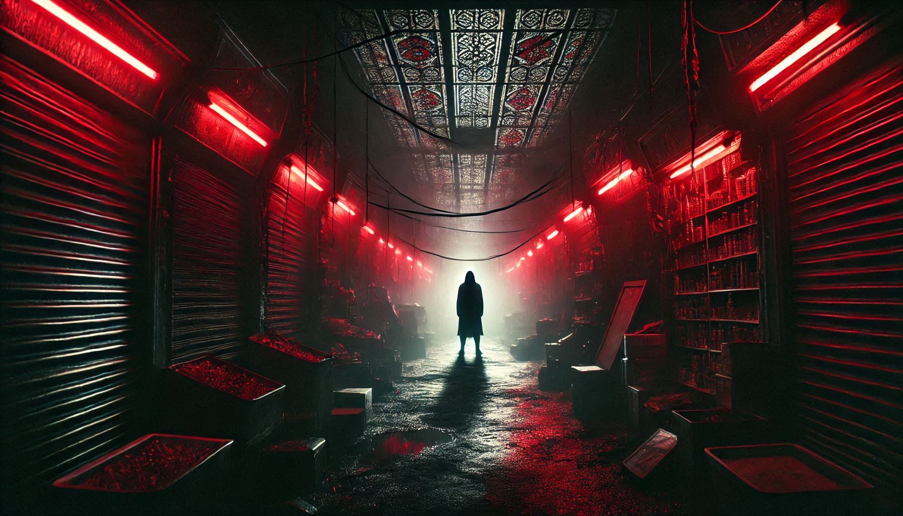 Fragmented Code BlackMarket Illustration